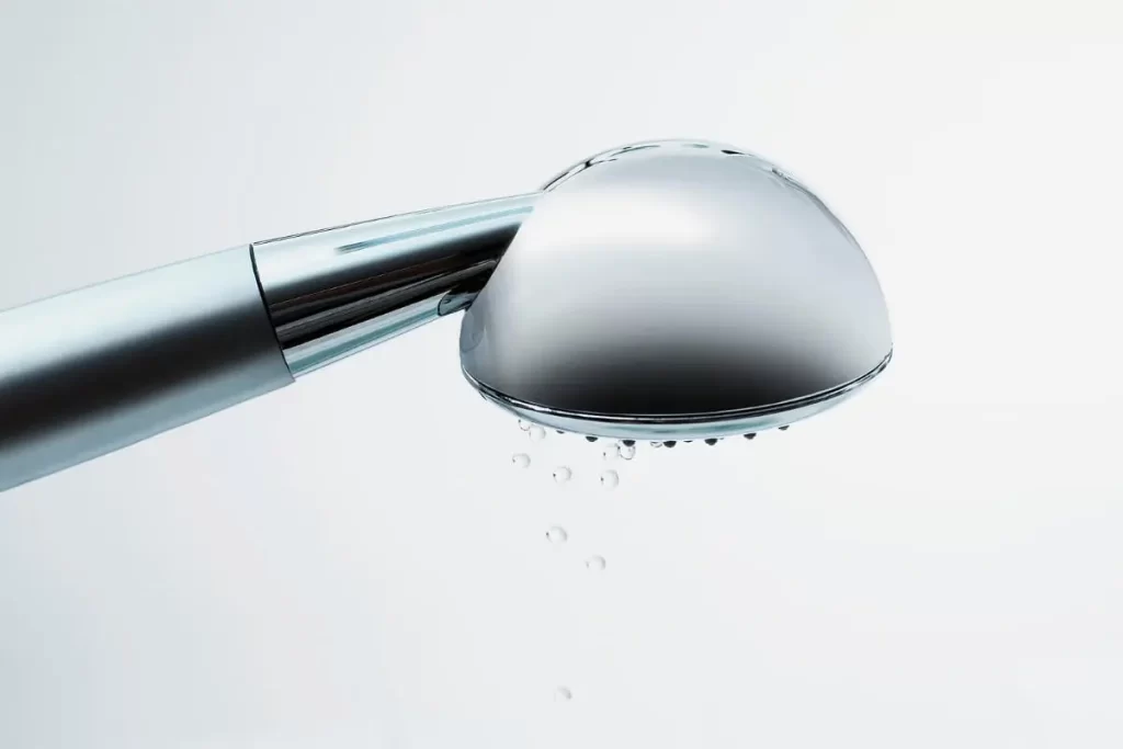 a dripping shower head