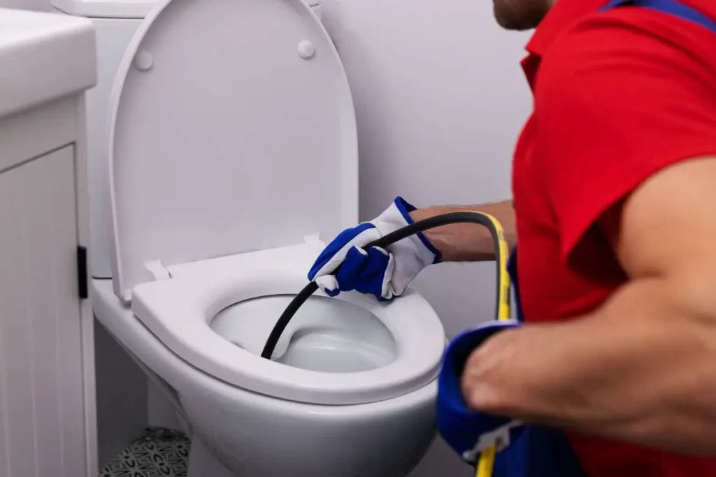 grab a drain snake